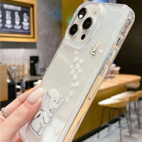 ⚠️Clearance iPhone 15/Pro/Pro Max Cartoon Elephant Phone Case - Picture 3 of 6